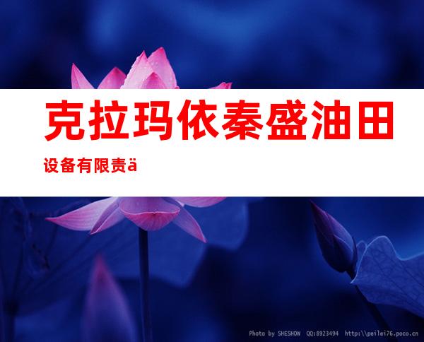 克拉玛依秦盛油田设备有限责任公司